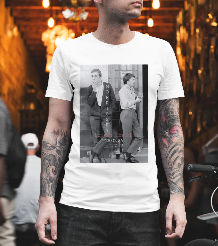 Morrissey London The O2 28.02.26 T-Shirt