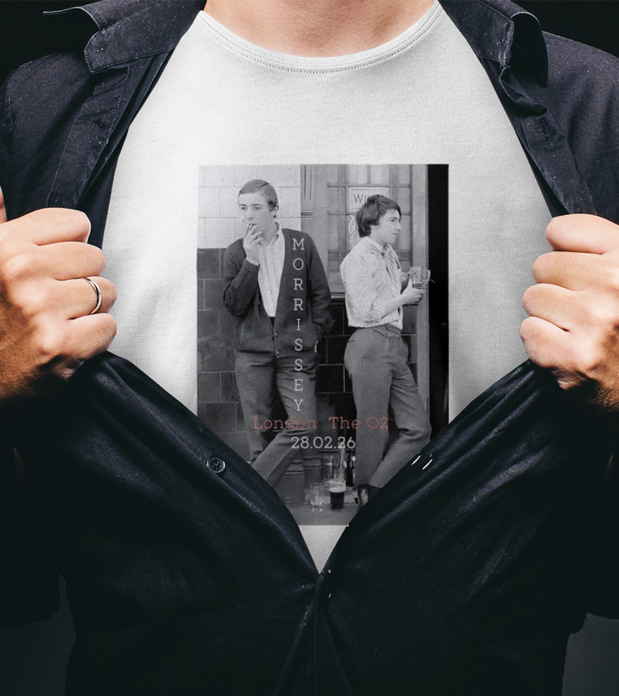 Morrissey London The O2 28.02.26 T-Shirt