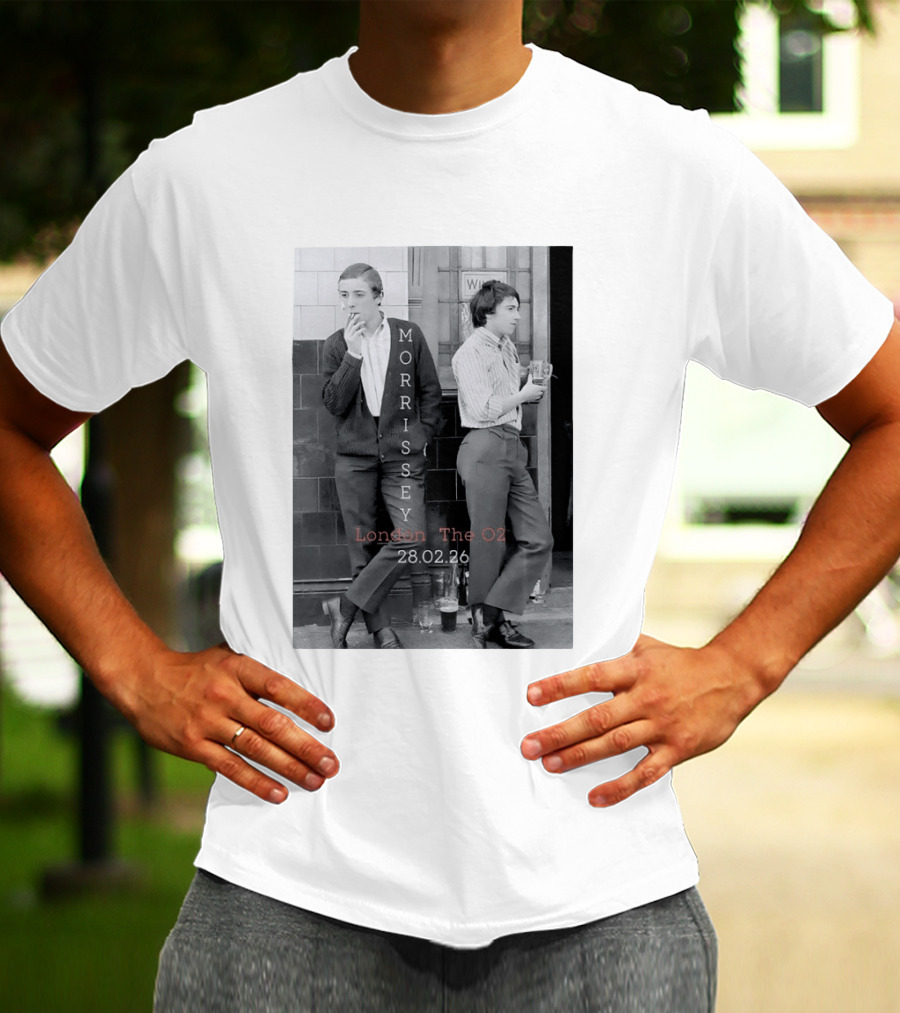 Morrissey London The O2 28.02.26 T-Shirt