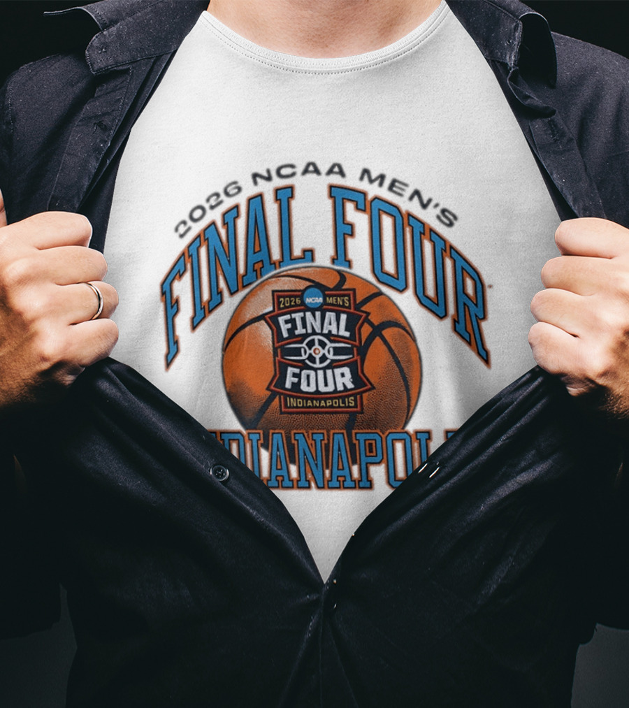 2026 NCAA Men's Final Four Indianapolis Basketball Event T-Shirt
