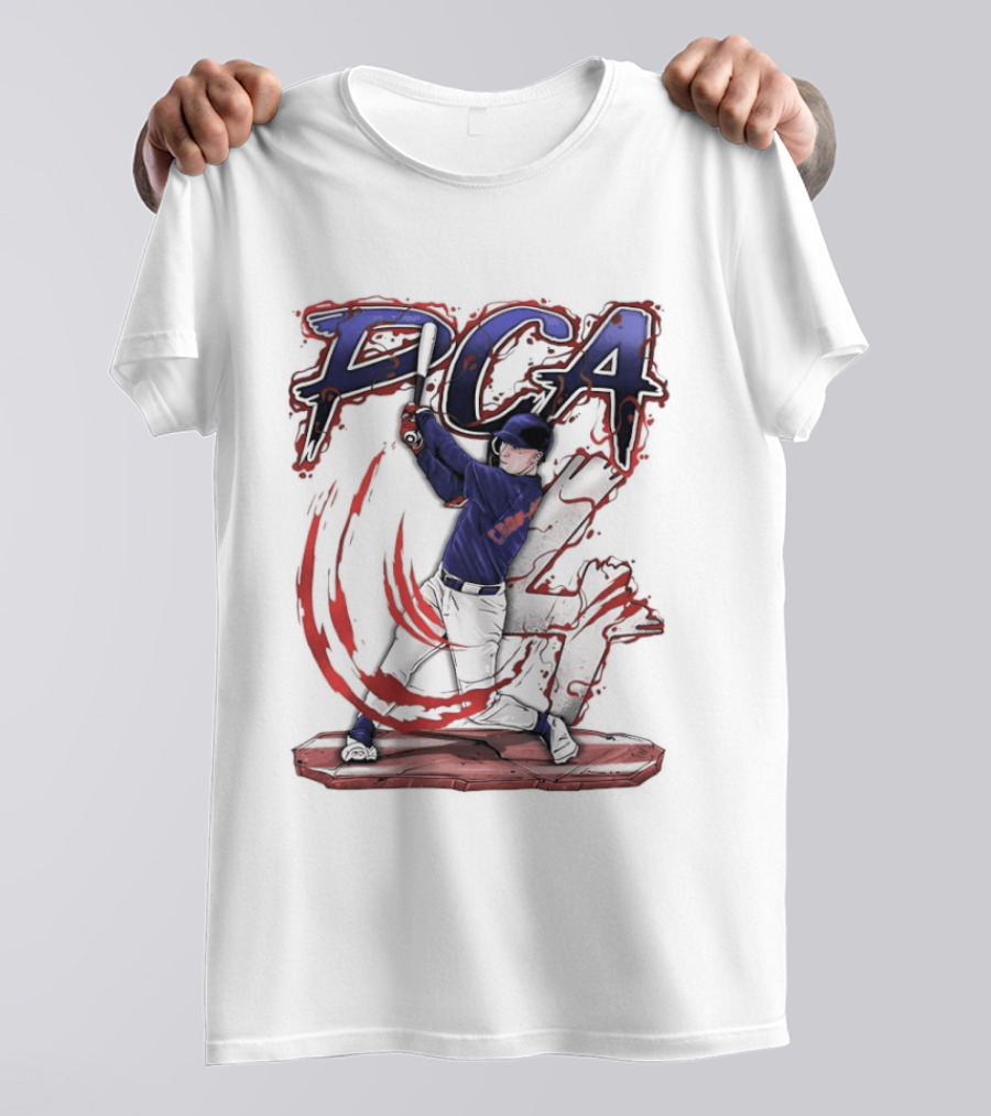 PCA Player Of 4 Philadelphia Phillies Baseball 2026 Batter Stance Action T-Shirt