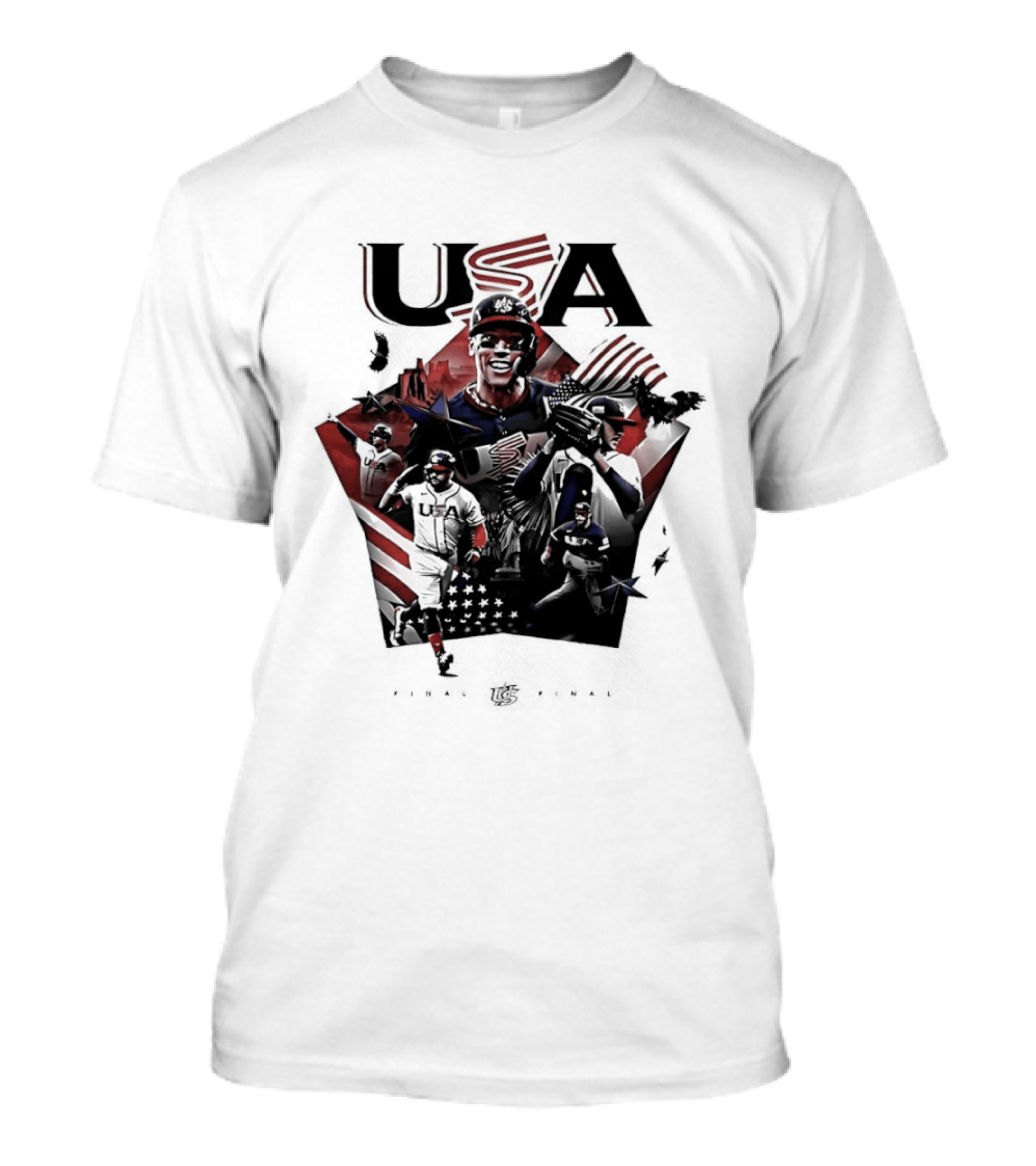 USA Baseball Team Final Third Straight Time Champion T-Shirt