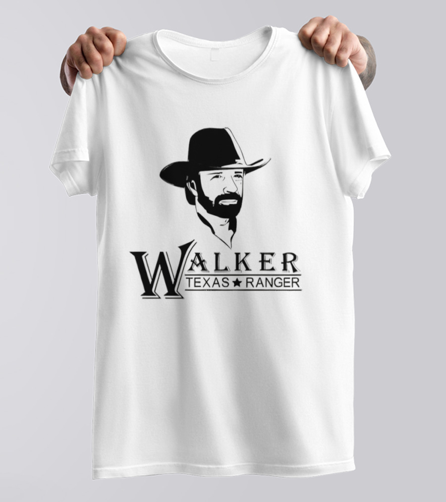 Walker Texas Ranger Chuck Norris Cowboy T-Shirt