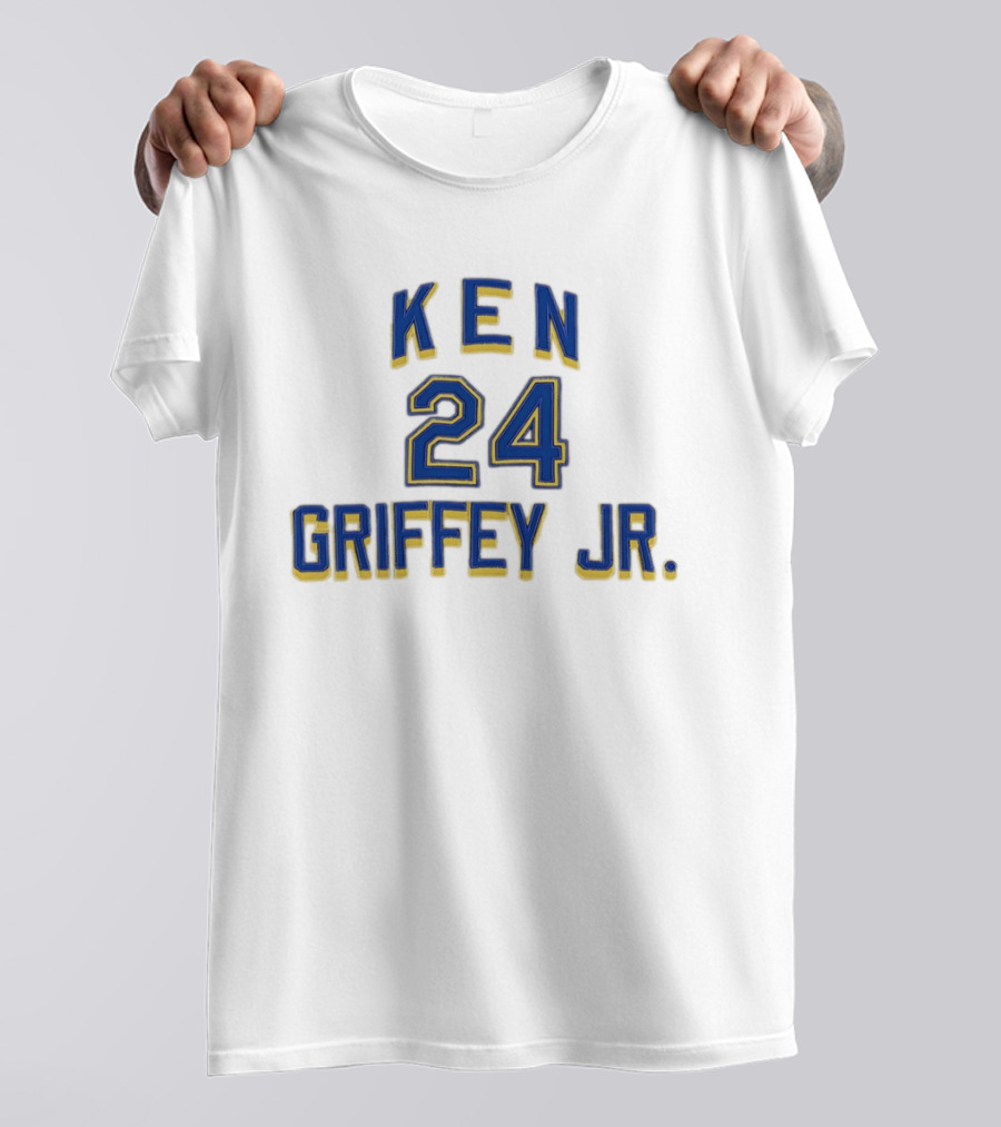 Ken Griffey Jr 24 Seattle Mariners Classic Baseball T-Shirt