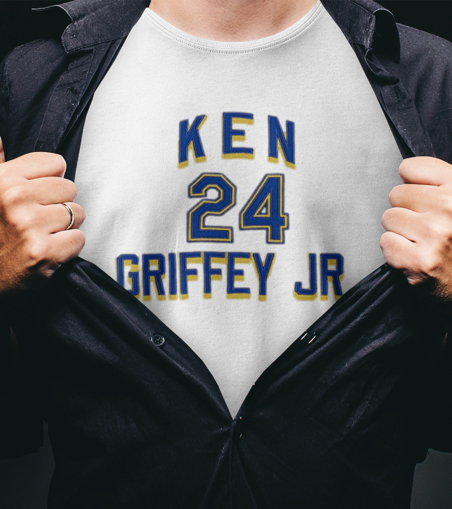 Ken Griffey Jr 24 Seattle Mariners Classic Baseball T-Shirt