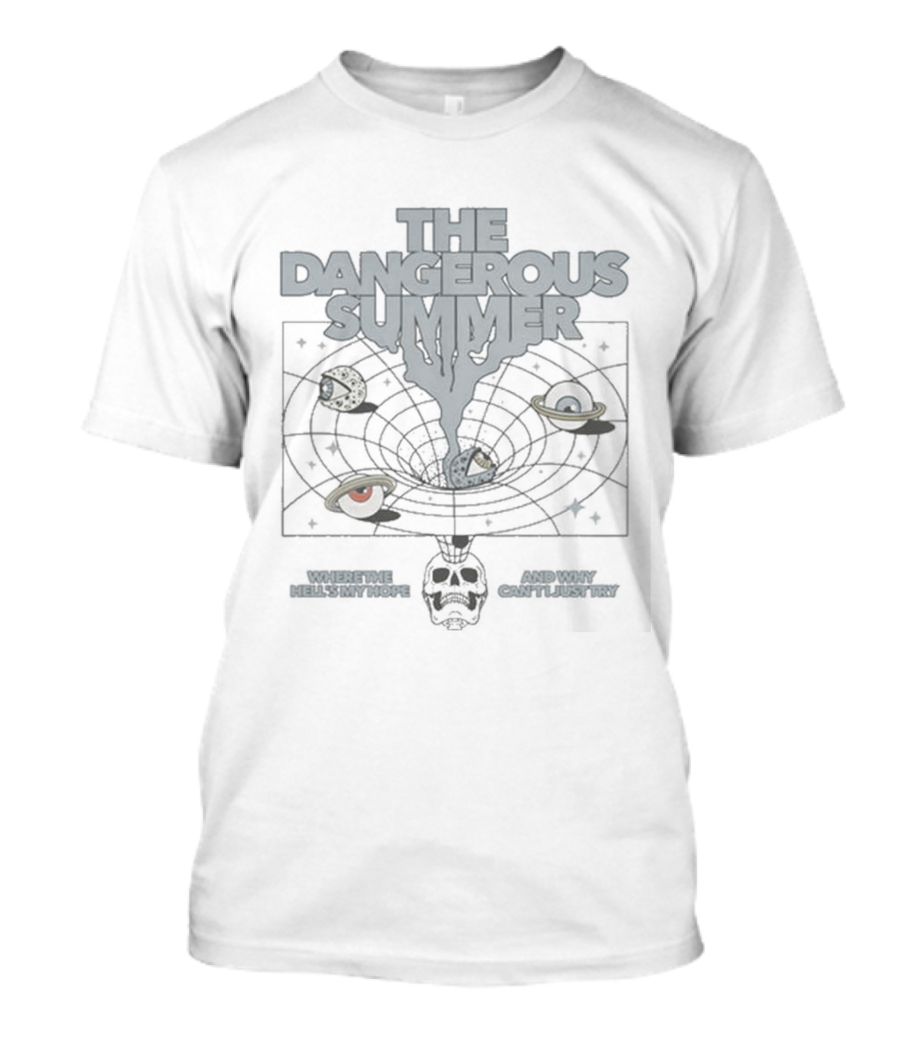 The Dangerous Summer The Permanent Drain Planetary Orbit Cosmic Mystery T-Shirt