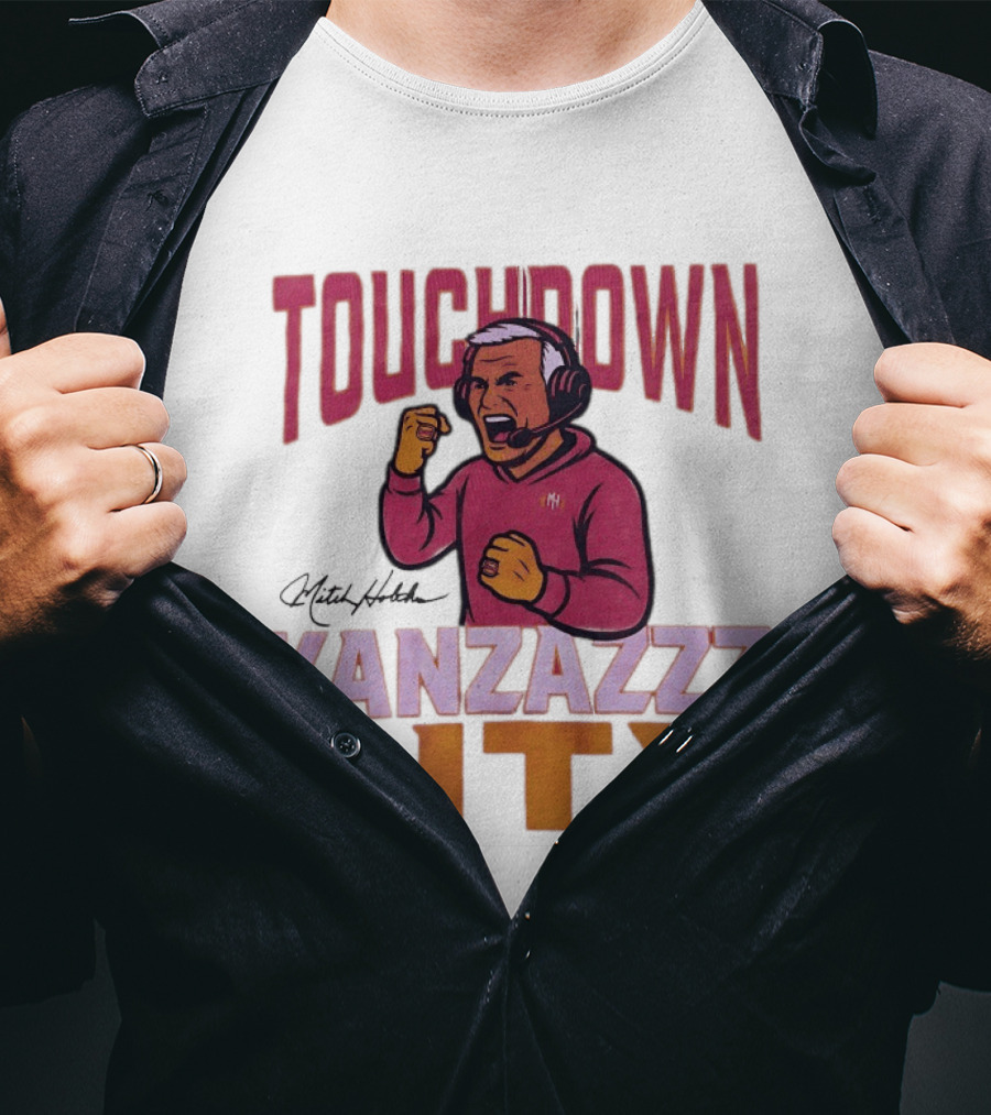 Kanzazzz City Touchdown Mitch Holthus T-Shirt