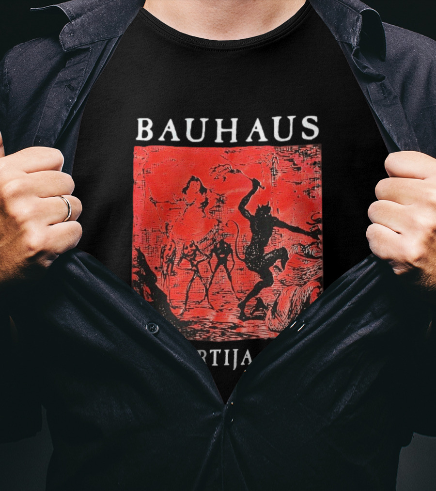 Bauhaus Lagartija Nick Mythical Creature Devil T-Shirt