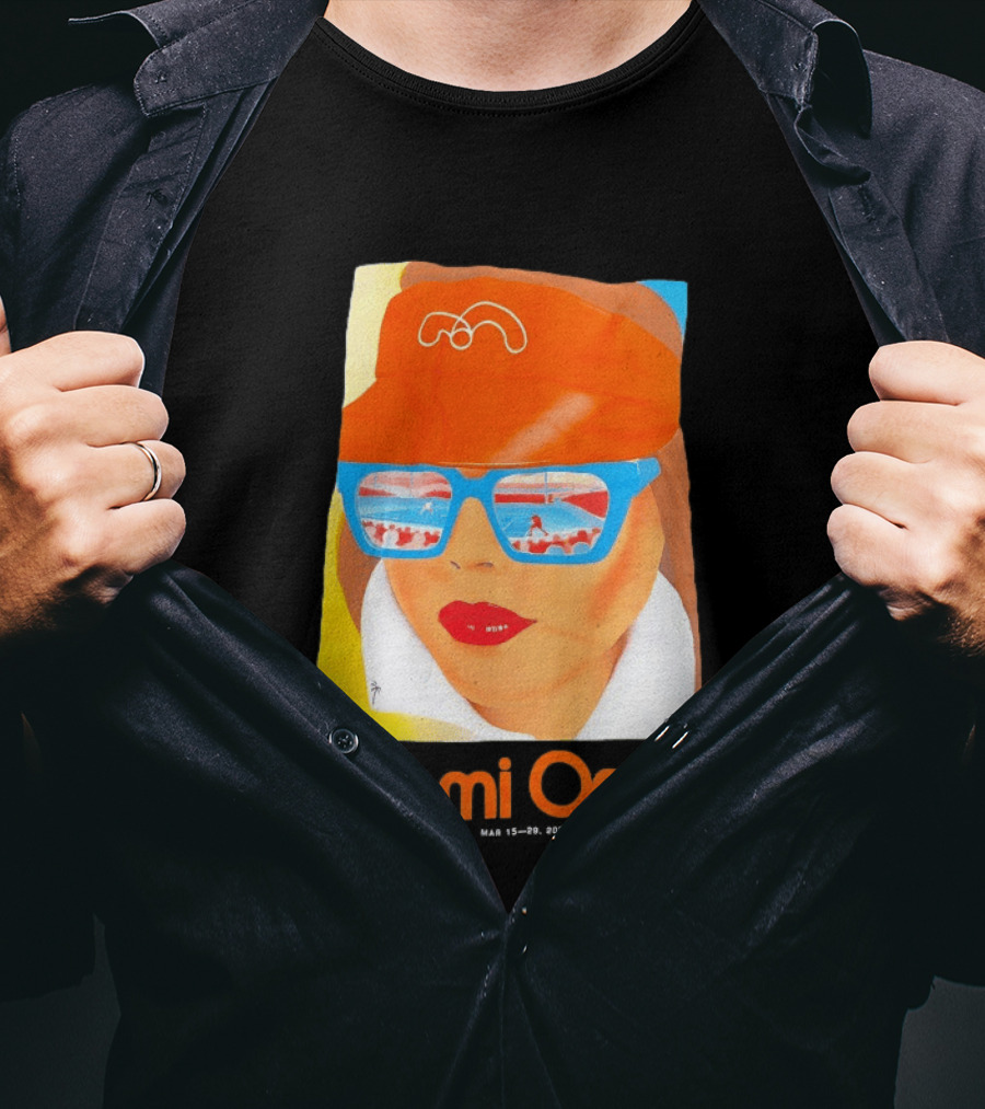 Miami Open Where Tennis Comes To Play Retro Tennis Fashion T-Shirt