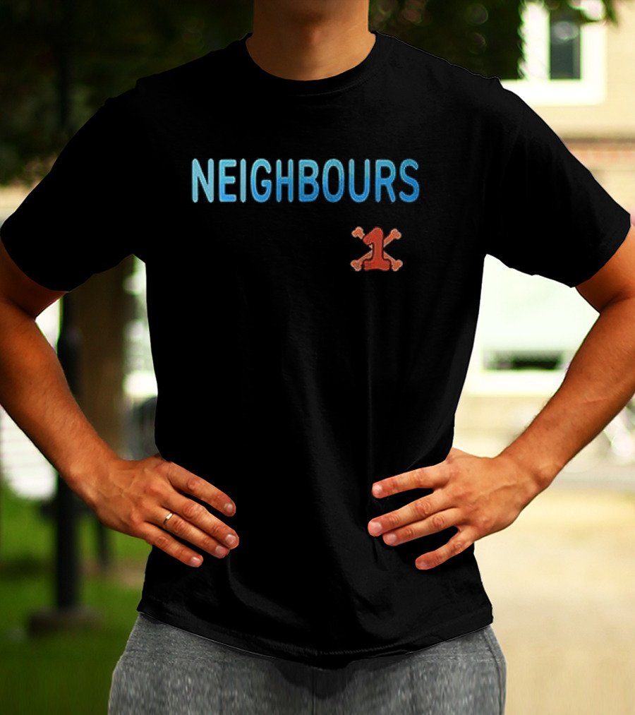 Neighbours One Piece Straw Hat Live Action T-Shirt