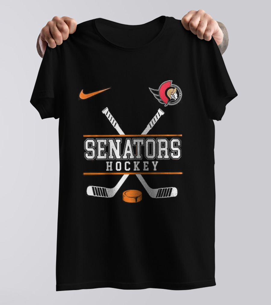 Ottawa Senators Hockey Harley Davidson Nike Collaboration T-Shirt