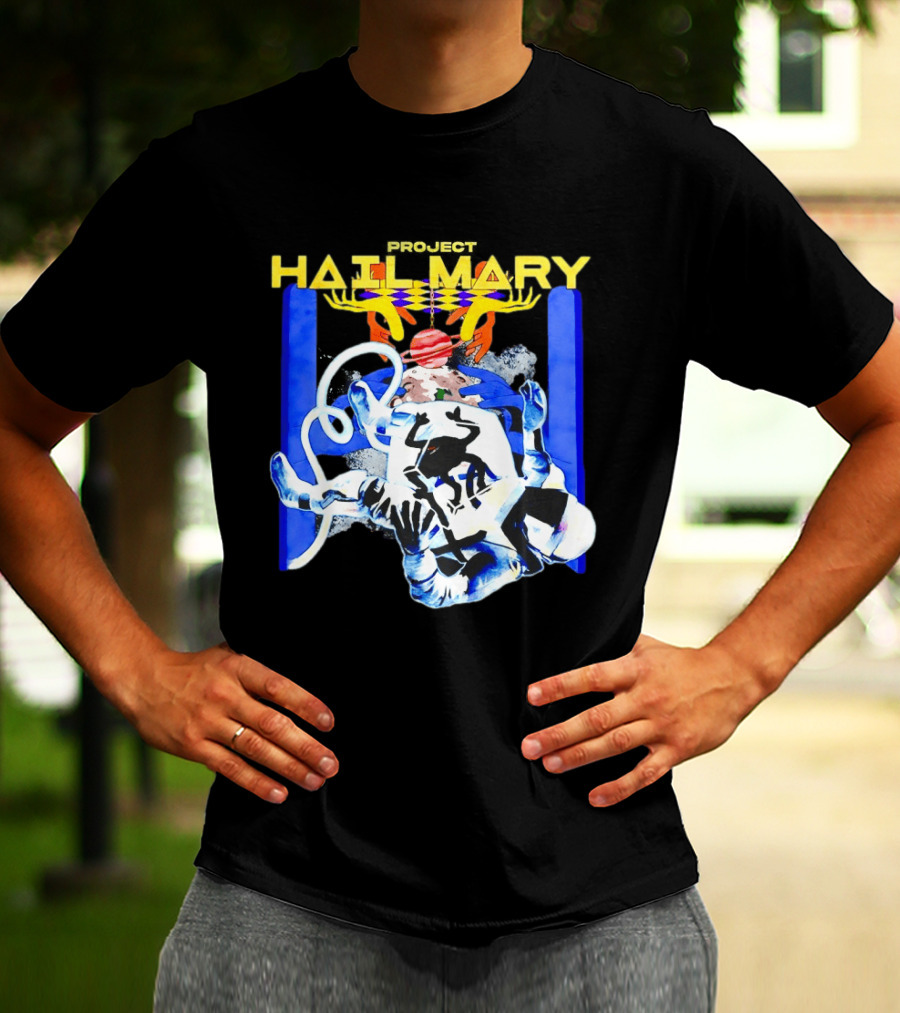 Hail Mary Sci Fi Space Adventure Book Lover T-Shirt