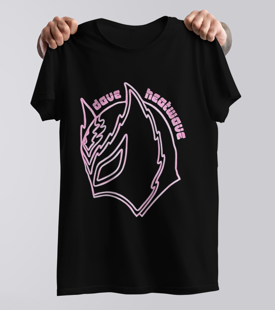 Matt Mercer Dave Heatwave Mask Iconic Luchador T-Shirt