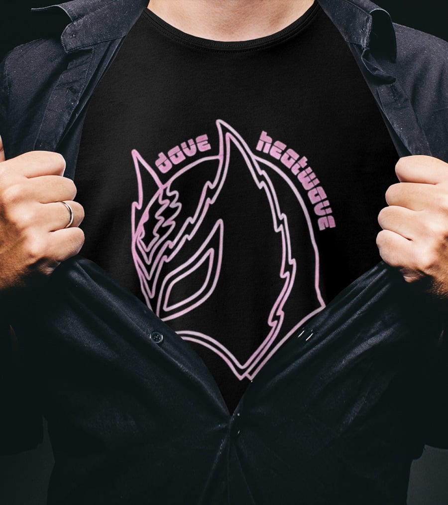 Matt Mercer Dave Heatwave Mask Iconic Luchador T-Shirt