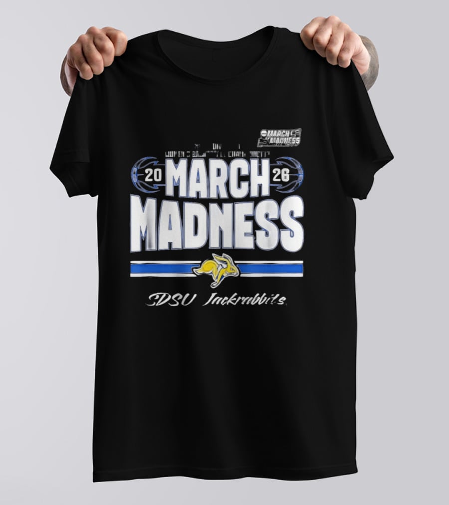 South Dakota State Jackrabbits 2026 March Madness Women's Basketball SDSU Jackrabbits T-Shirt