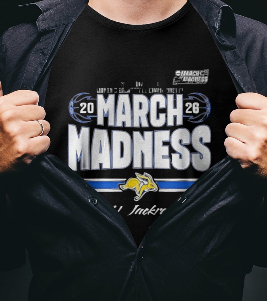 South Dakota State Jackrabbits 2026 March Madness Women's Basketball SDSU Jackrabbits T-Shirt