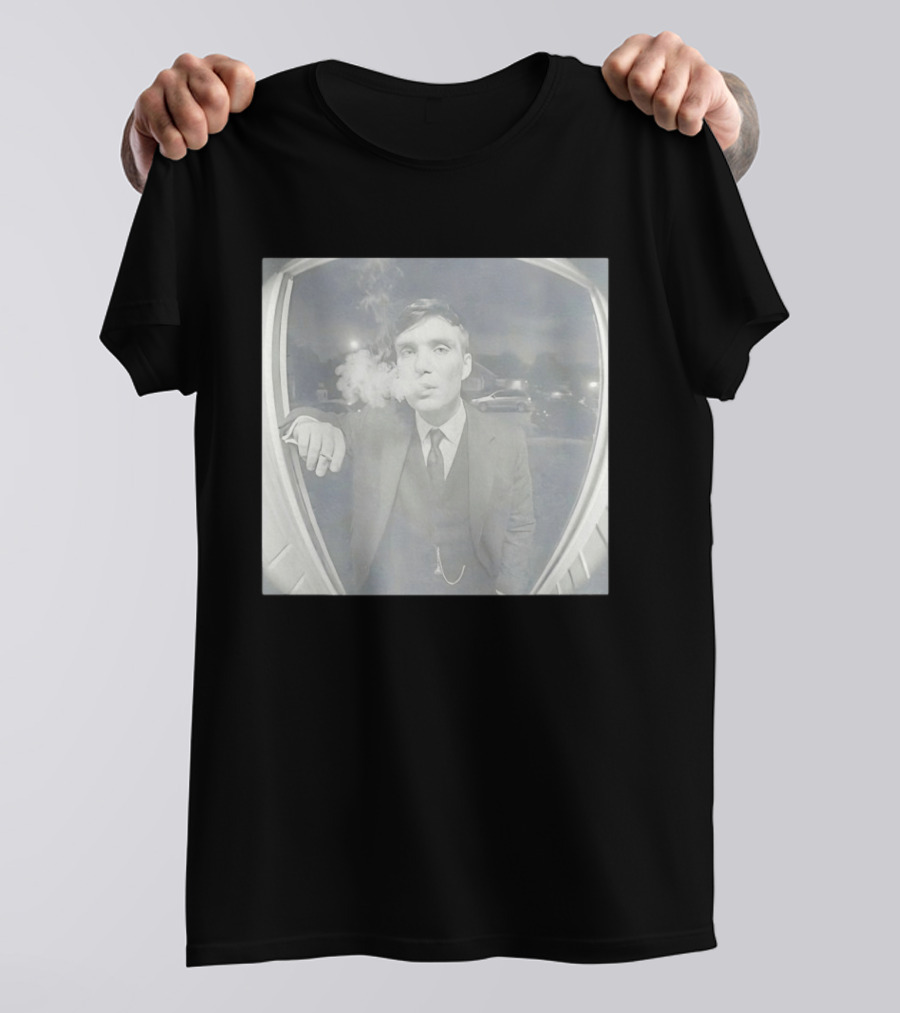 Peaky Blinders Thomas Shelby Smoking Scene T-Shirt