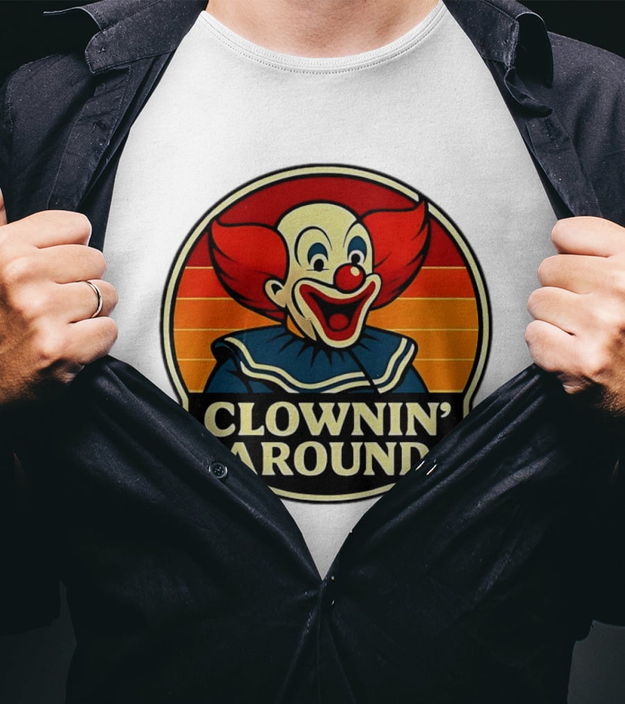 Bozo The Clown Clownin' Around T-Shirt