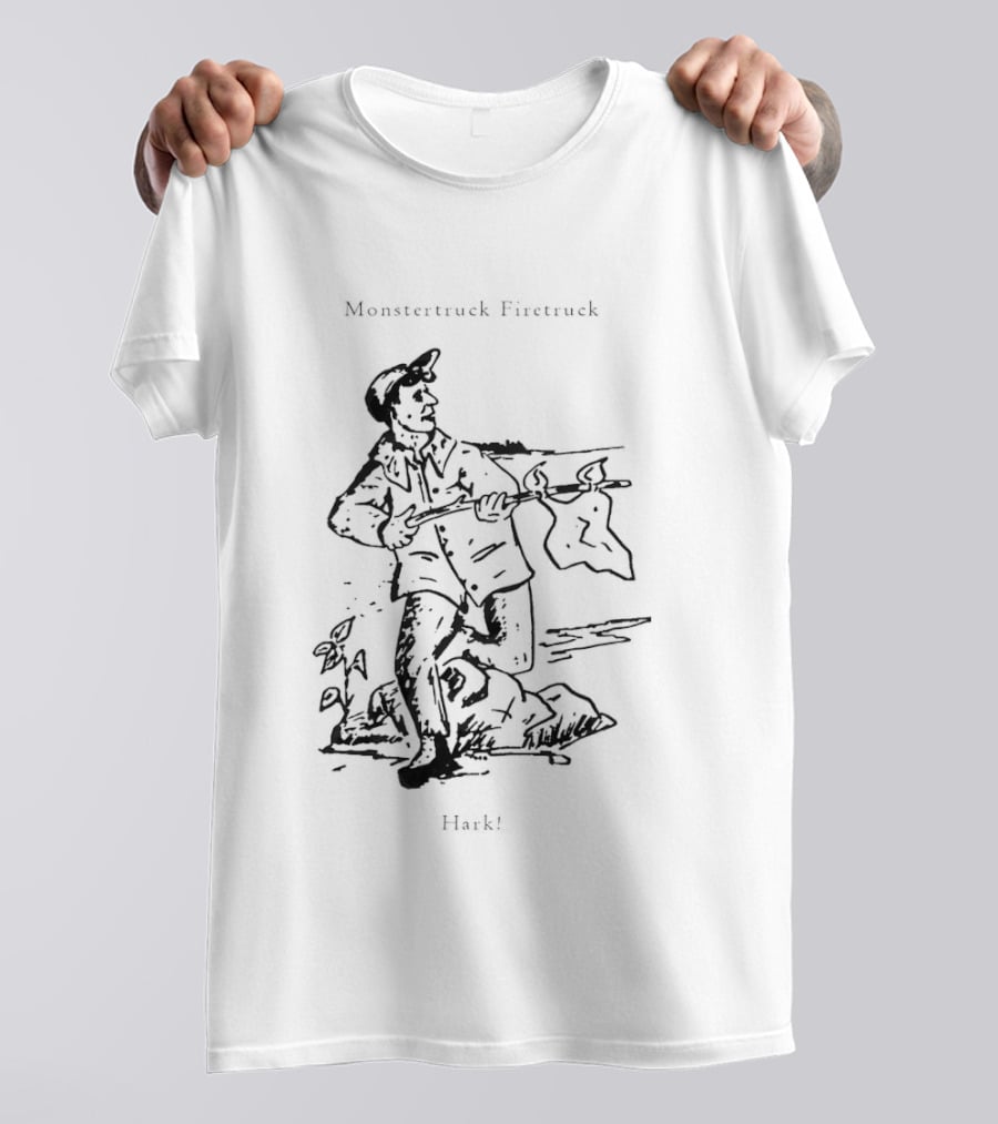Monstertruck Firetruck Hark Ogbert The Nerd Nostalgic Adventure T-Shirt