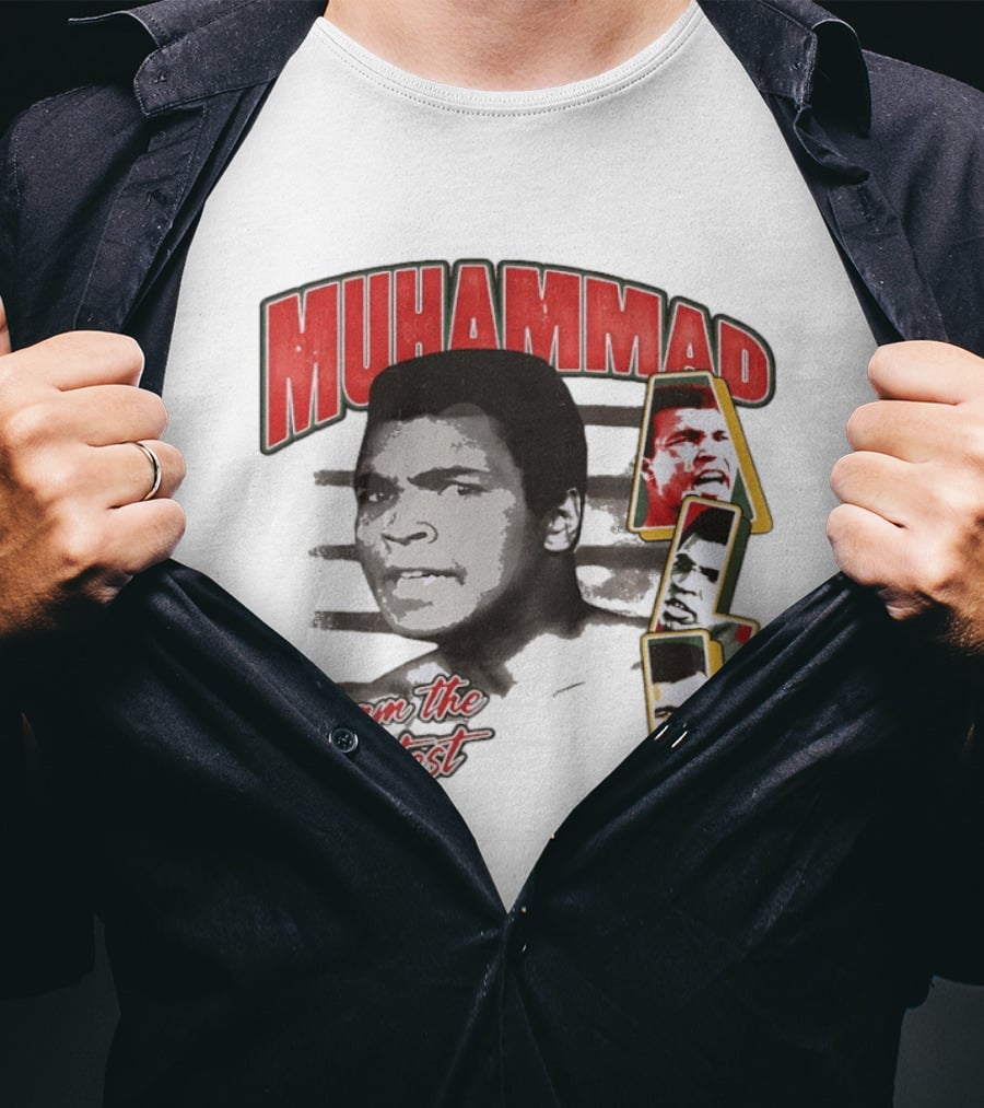 Muhammad Ali I Am The Greatest Retro Boxing Legend T-Shirt