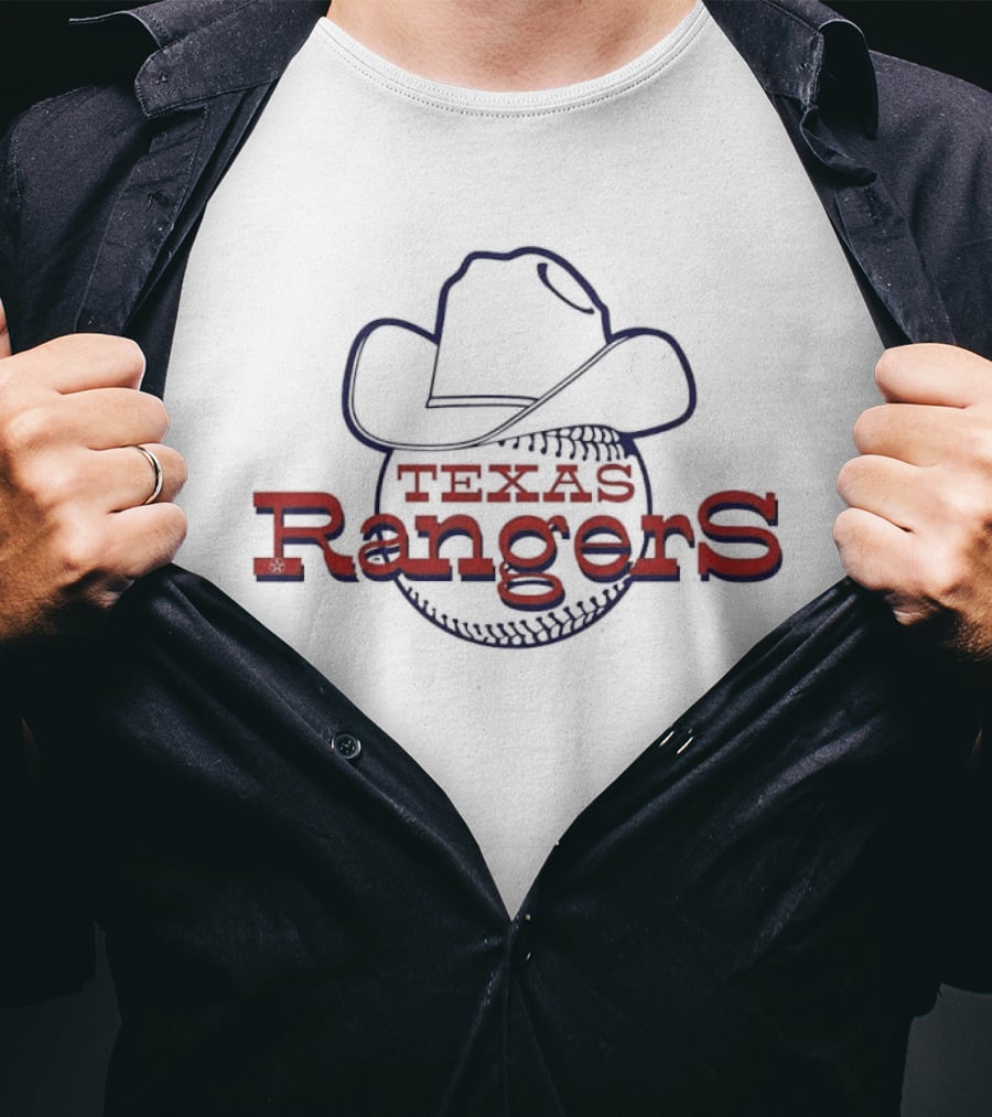 Texas Rangers Cowboy Hat Baseball 2026 T-Shirt