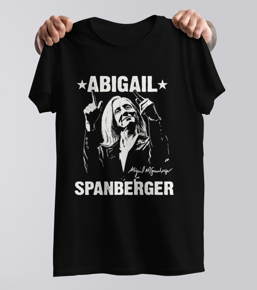 Abigail Spanberger Virginia Political Statement With Signature T-Shirt