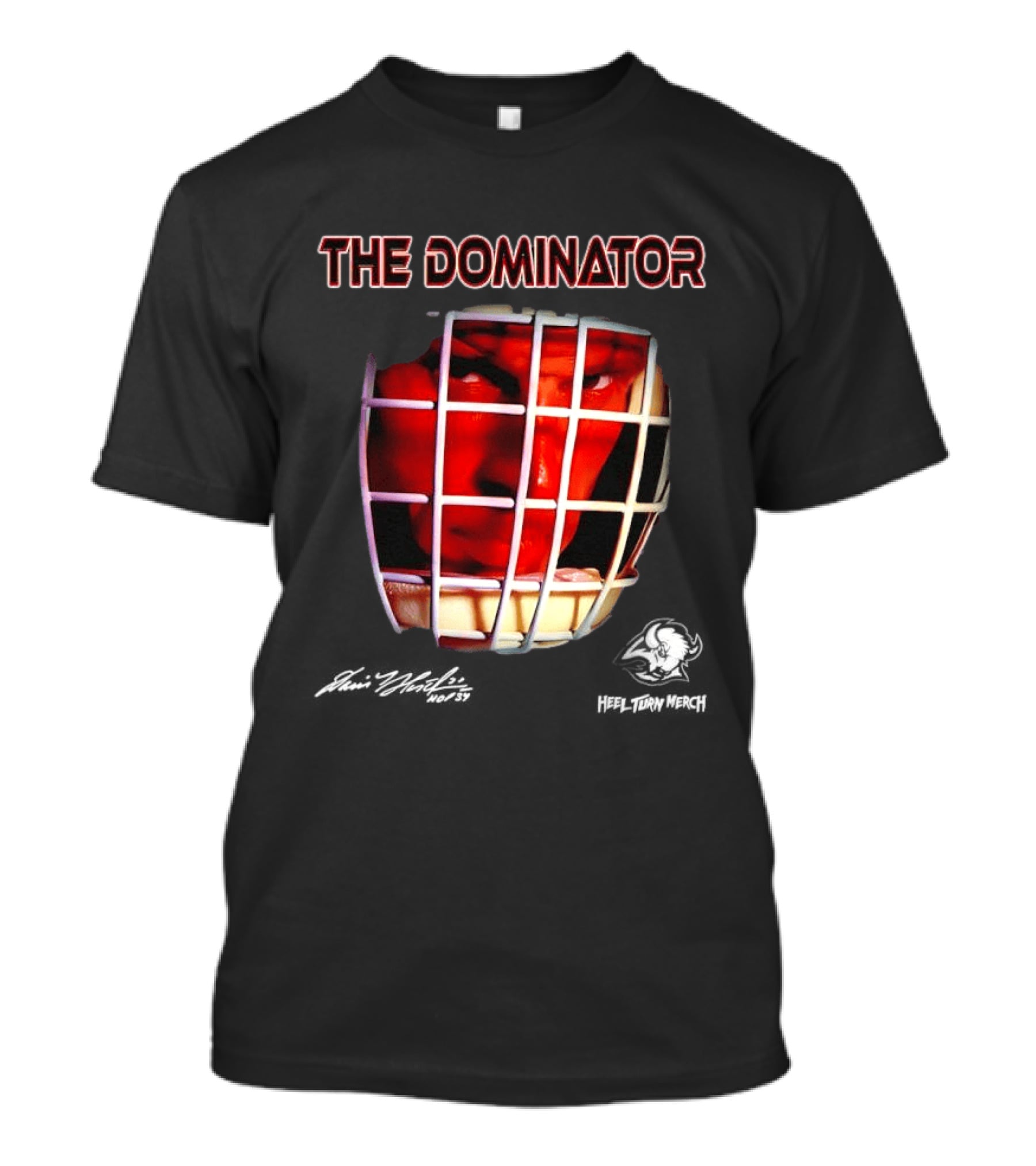 Buffalo Sabres Dominik Hasek The Dominator Hockey Mask T-Shirt