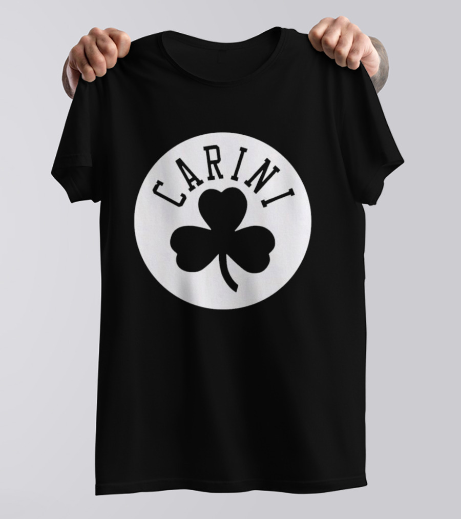 Carini Clover Emblem With Shamrock T-Shirt