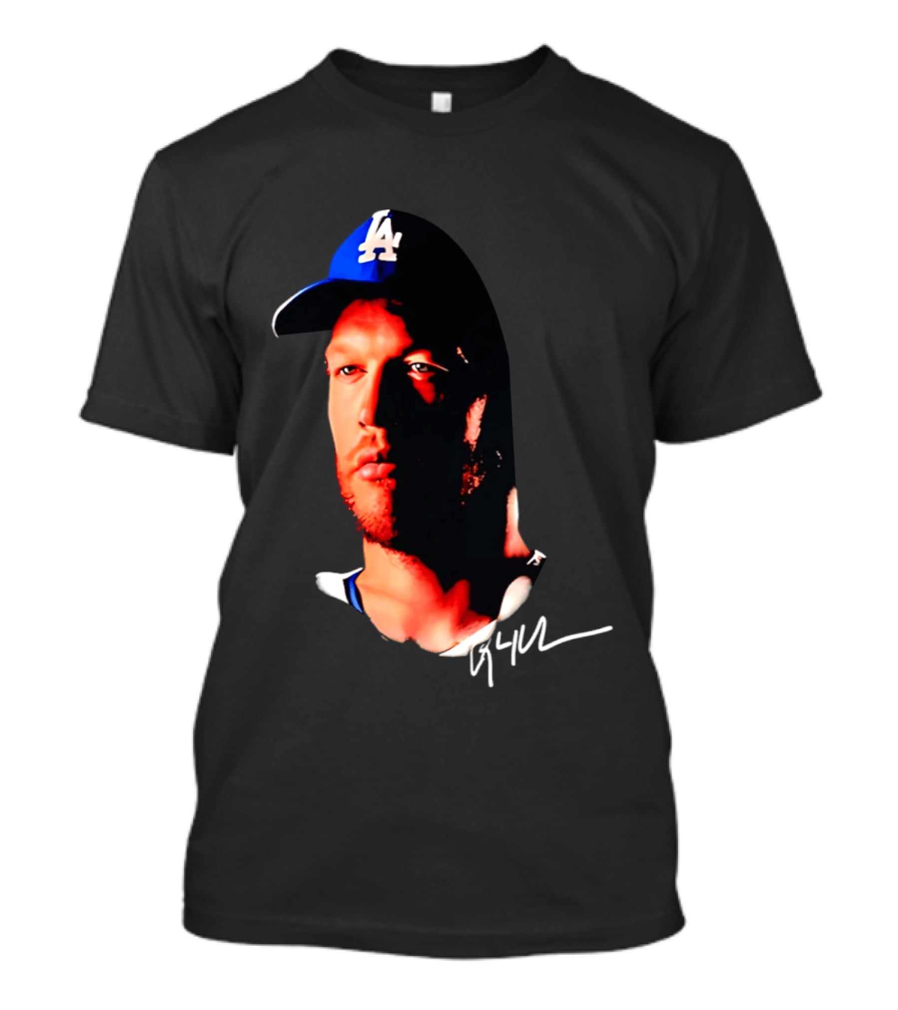 Los Angeles Dodgers Thank You Clayton Kershaw LA Cap Signature T-Shirt