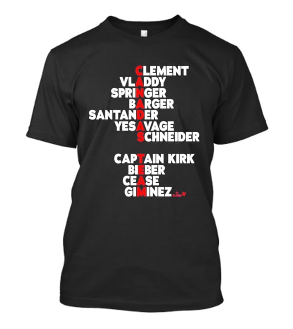 Canada's Team Names 2026 Baseball Players List Toronto T-Shirt