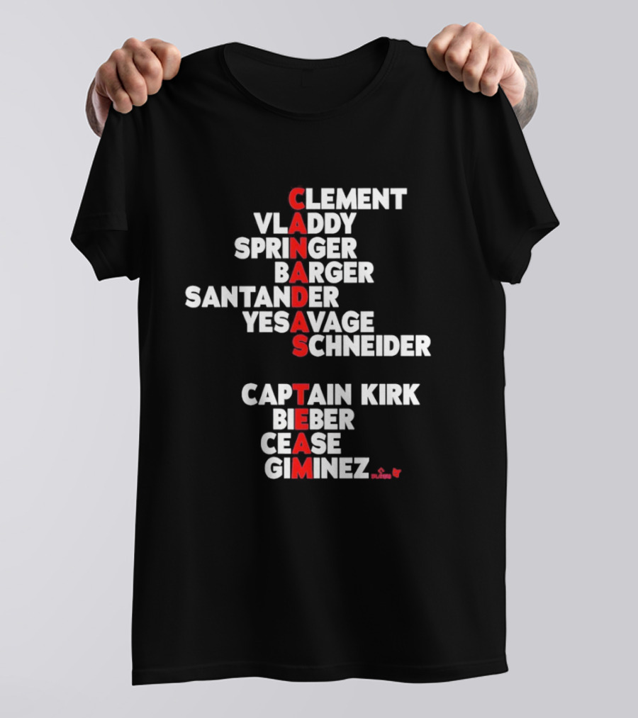 Canada's Team Names 2026 Baseball Players List Toronto T-Shirt