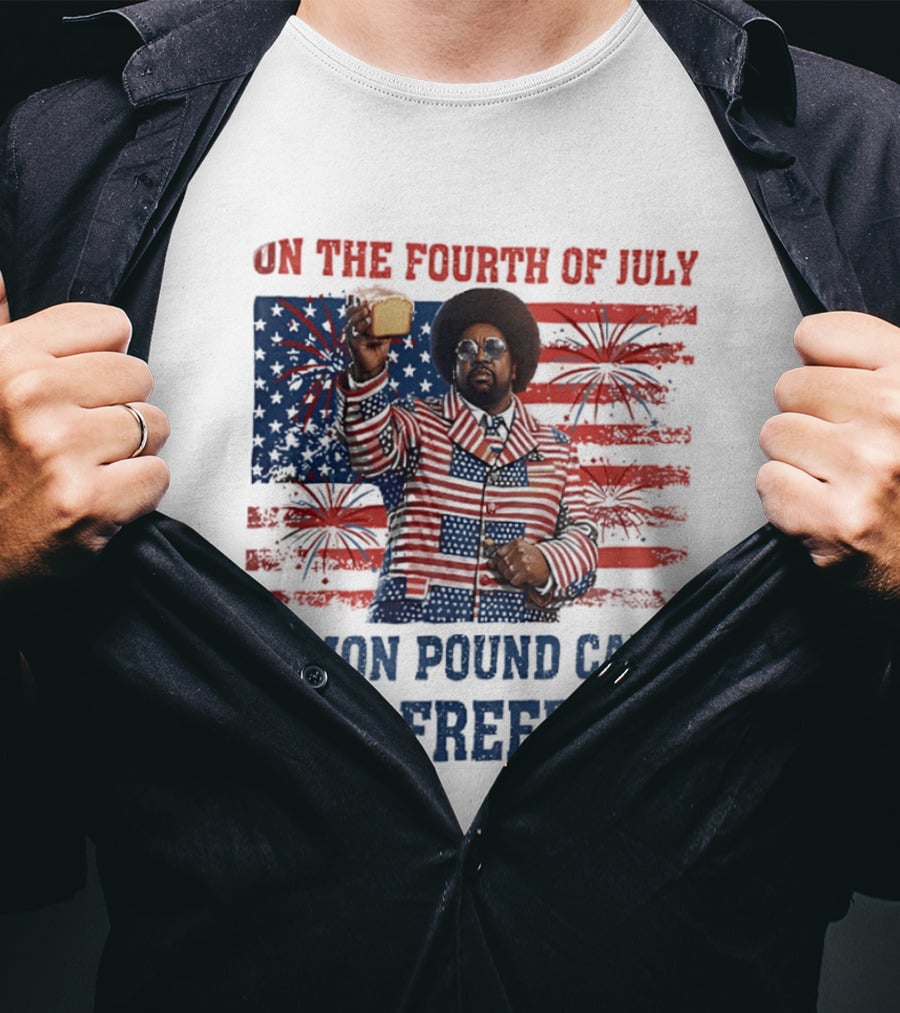 Lemon Pound Cake And Freedom On The Fourth Of July T-Shirt