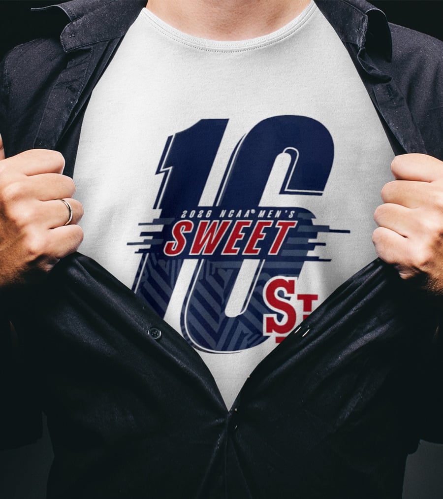 St. John's 2026 NCAA Men's Basketball Sweet 16 SJU T-Shirt