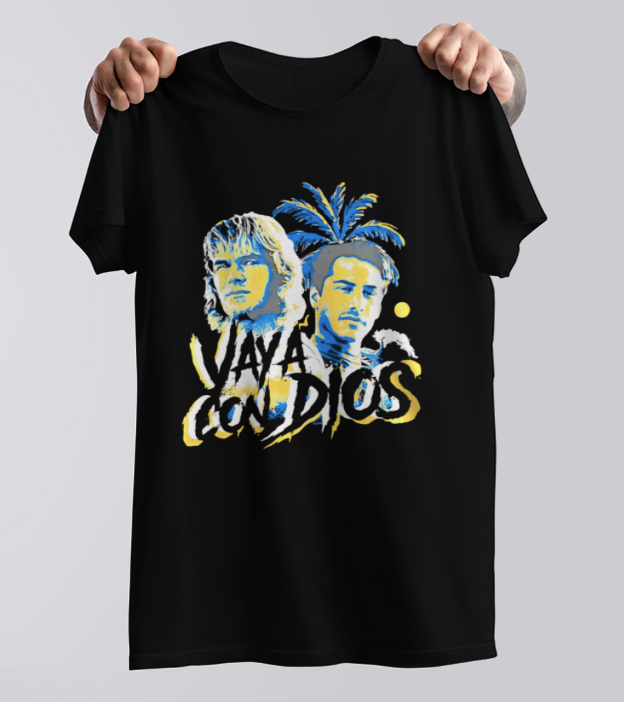 Vaya Con Dios Bodhi And Johnny Utah Point Break Movie 1991 T-Shirt