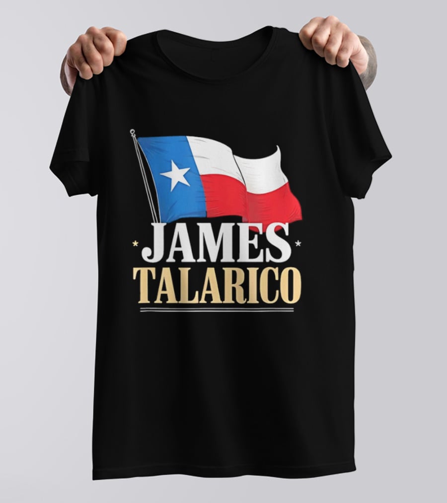 James Talarico Texas Flag Democrat Political T-Shirt
