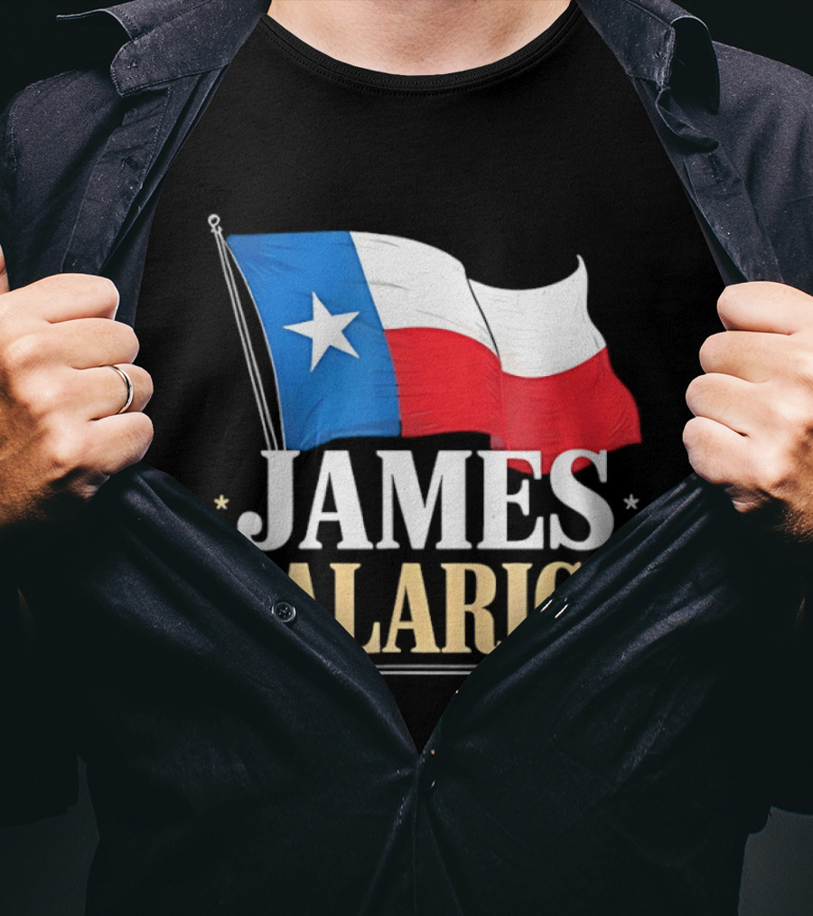 James Talarico Texas Flag Democrat Political T-Shirt