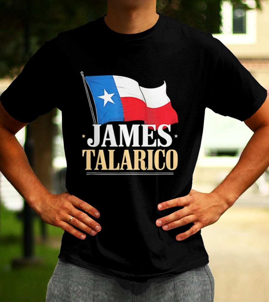 James Talarico Texas Flag Democrat Political T-Shirt