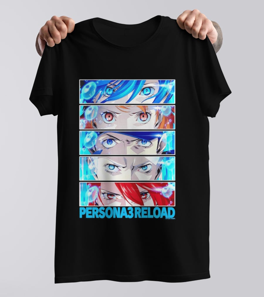 Persona 3 Reload Character Eyes Close Up T-Shirt