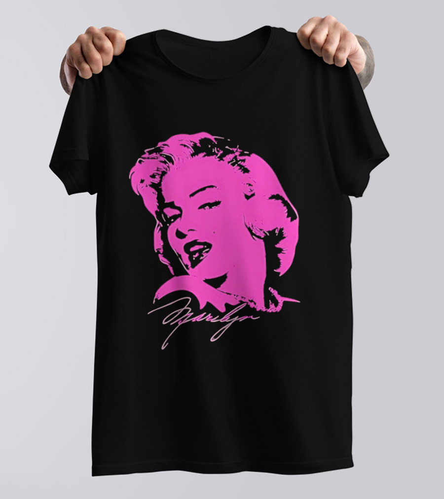 Marilyn Monroe Pink Pop T-Shirt