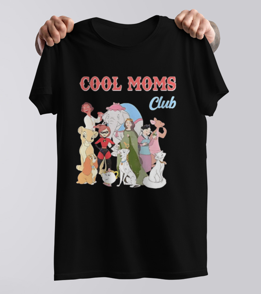 COOL MOMS CLUB Disney Characters T-Shirt