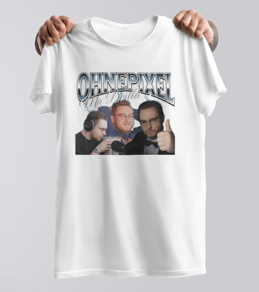OHNEPIXEL Ma Drilla Thumbs Up Gaming Podcast Vibes T-Shirt