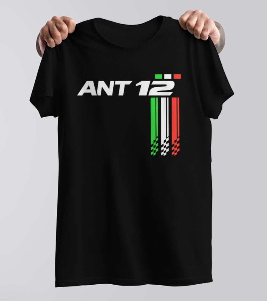 ANT 12 Italians Drive Tricolor Racing T-Shirt