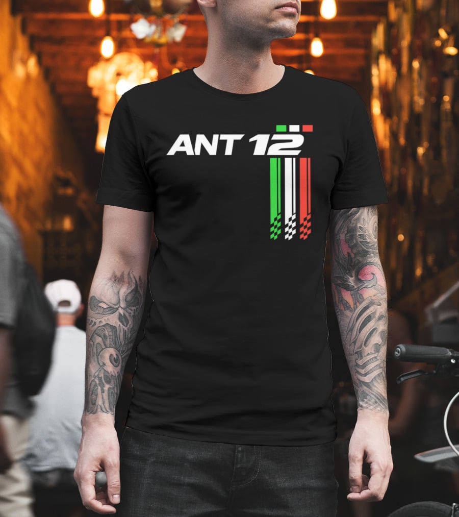 ANT 12 Italians Drive Tricolor Racing T-Shirt