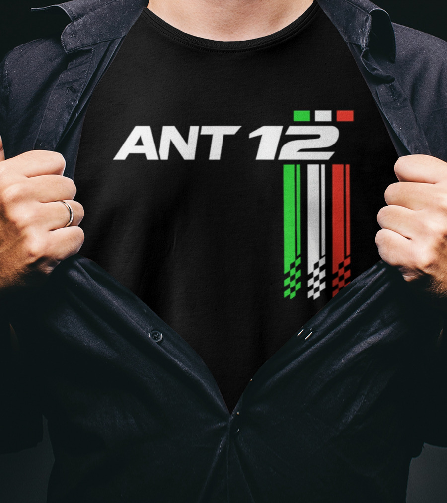 ANT 12 Italians Drive Tricolor Racing T-Shirt