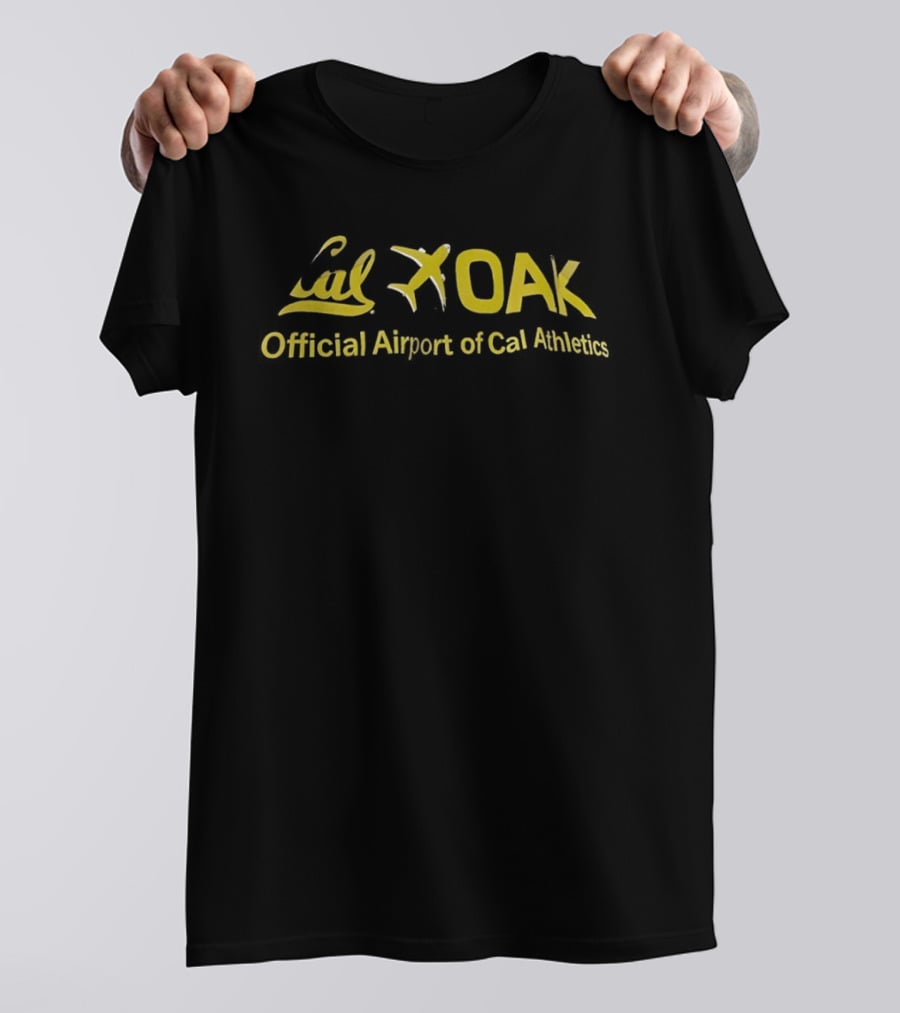 California Golden Bears Cal OAK Official Airport Of Cal Athletics T-Shirt