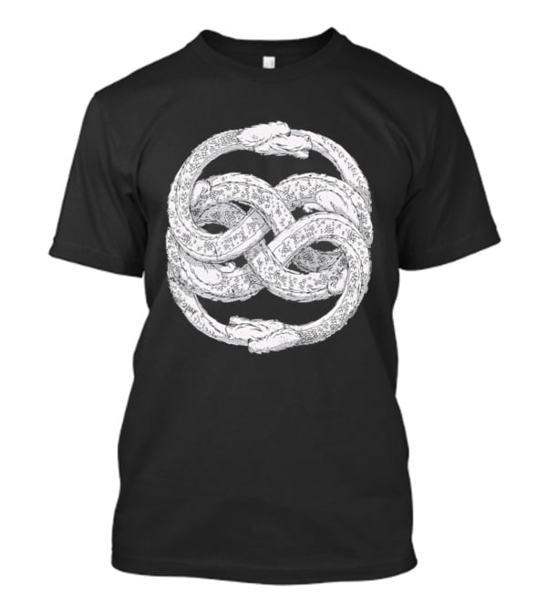 Ouroboros Dragon Infinity Symbol Mythical Creature T-Shirt