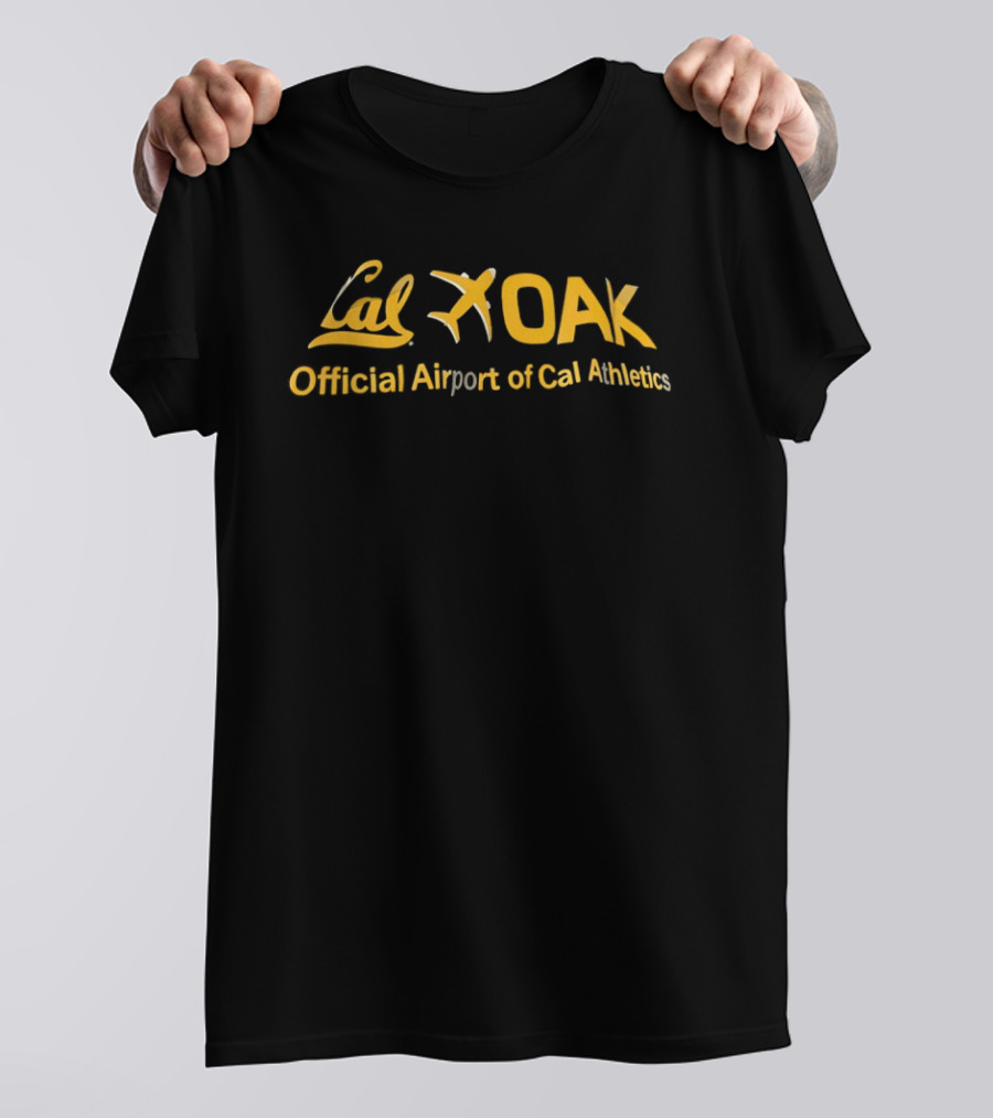 Cal OAK Official Airport Of Cal Athletics T-Shirt