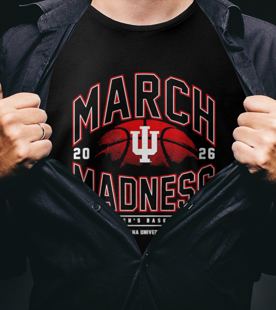 Indiana University NCAA Men's Basketball March Madness 2026 T-Shirt