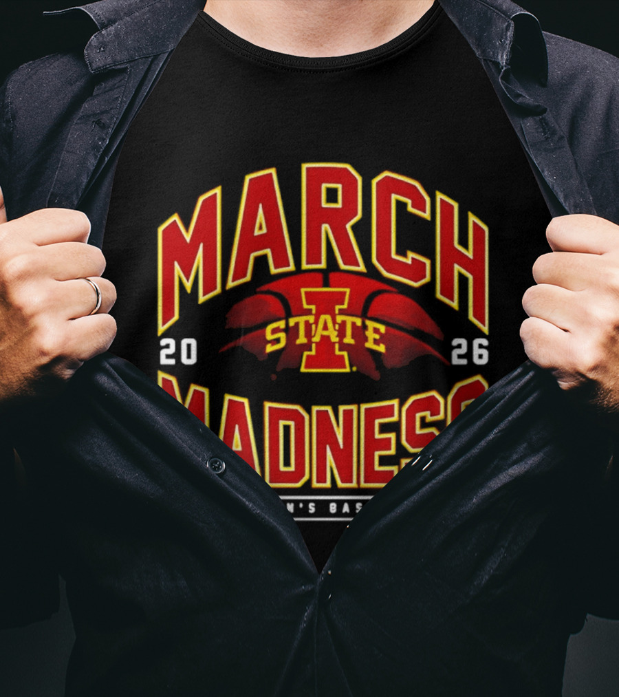 Iowa State 2026 NCAA Men's Basketball March Madness T-Shirt
