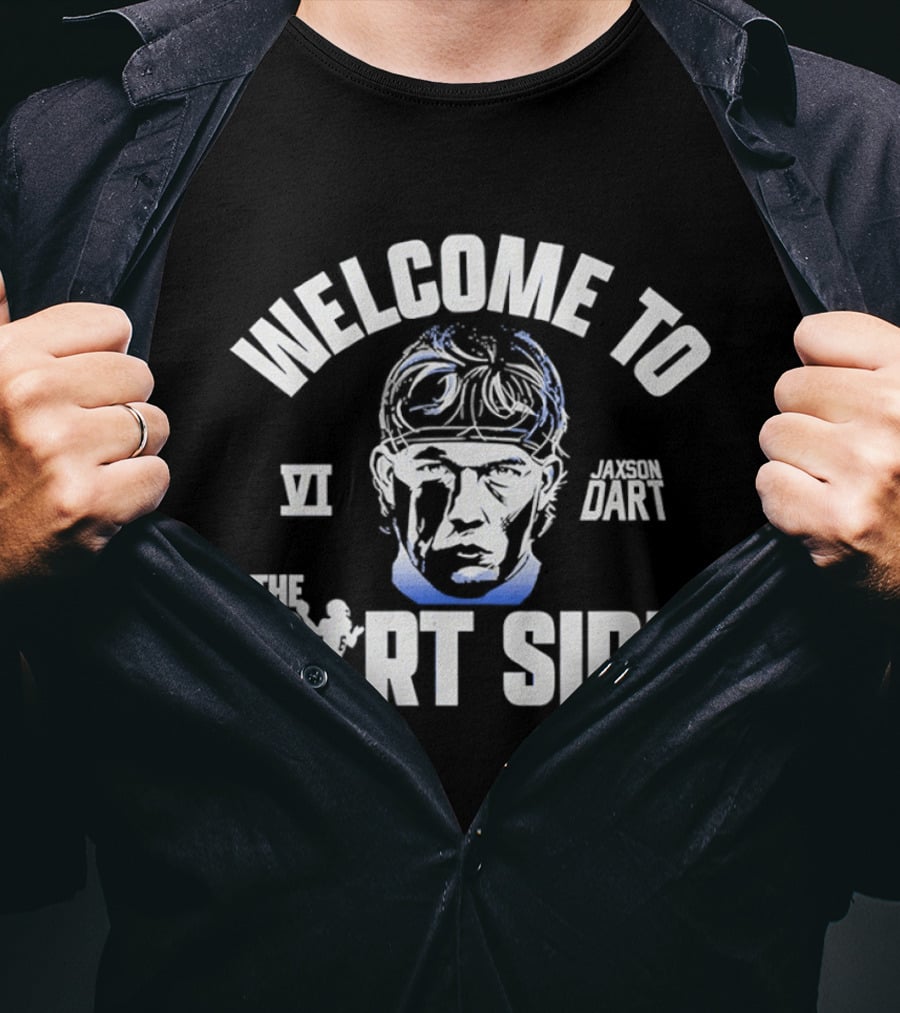 Welcome To The Dart Side Jaxson Dart VI New York T-Shirt